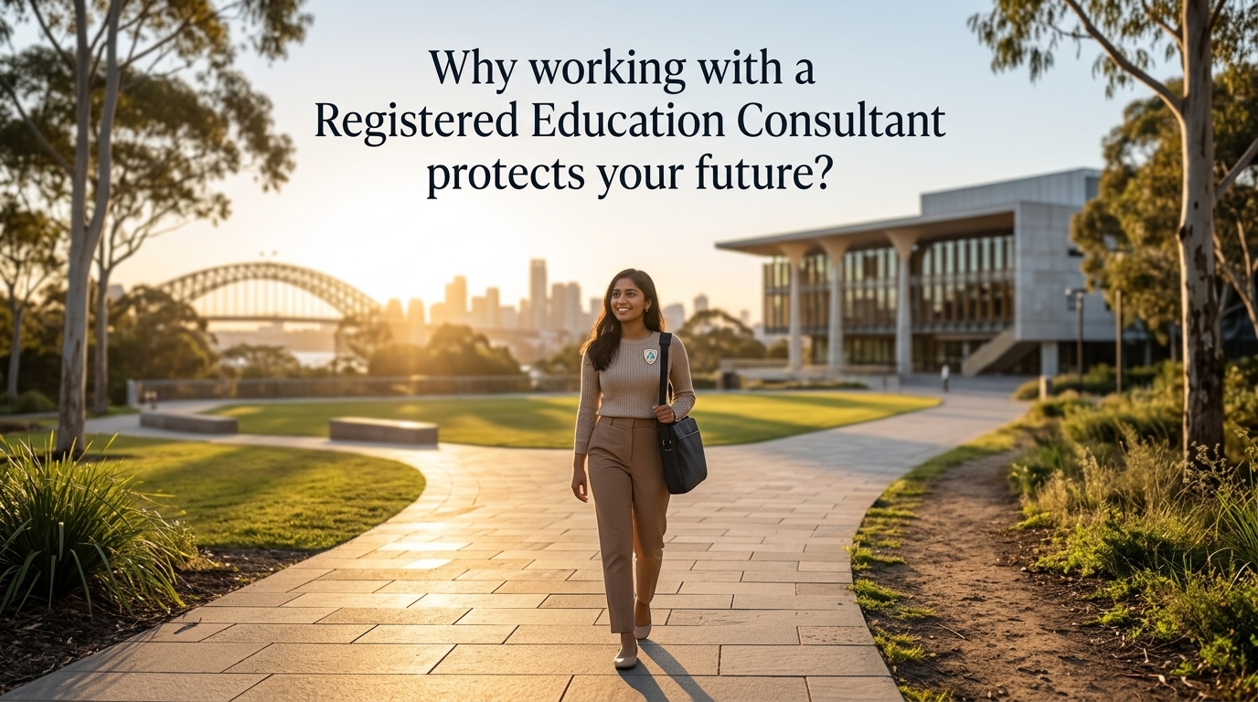Why working with a Registered Education Consultant protects your future?